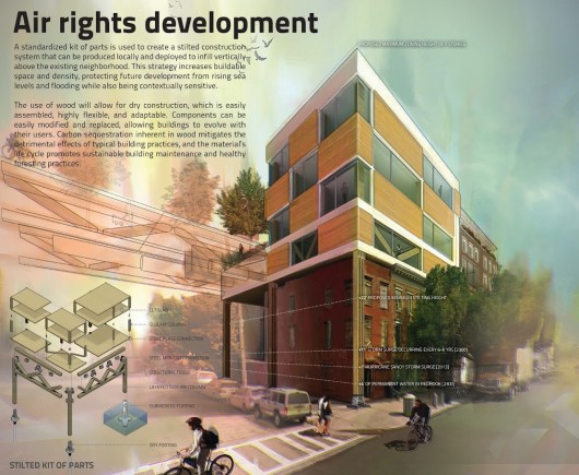 First Place: Adaptive Urban Habitats / Mixed Paper