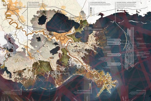 Synthetic Mudscapes: Human Interventions in Deltaic Land Building. Image Courtesy of ONE Prize