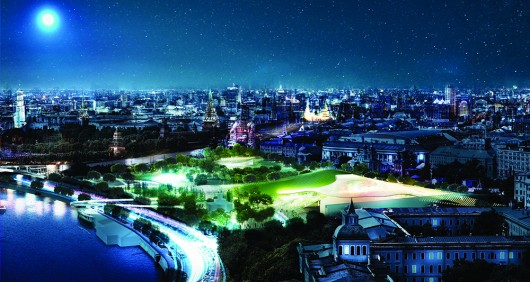 Diller Scofidio + Renfro's winning proposal. Image Courtesy of KB Strelka