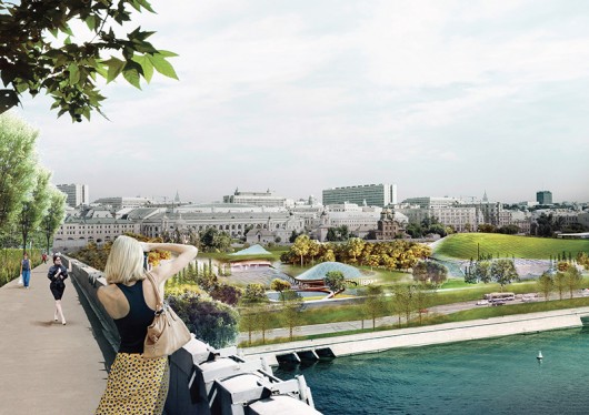 Diller Scofidio + Renfro's winning proposal. Image Courtesy of KB Strelka