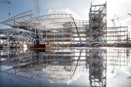 In Progress: Terminal 2A Heathrow / Luis Vidal + Architects. Image Courtesy of LHR Airports Limited