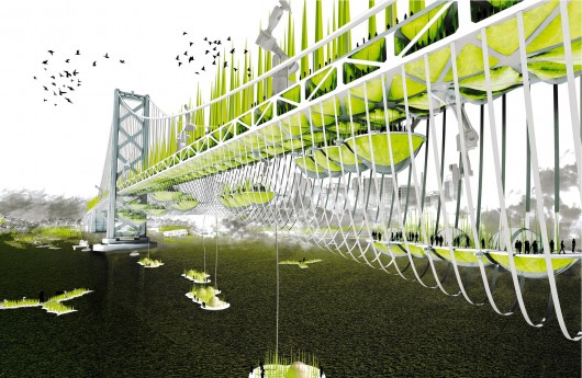 hydraspan bridge colony future cities lab archdaily catenary bridge design