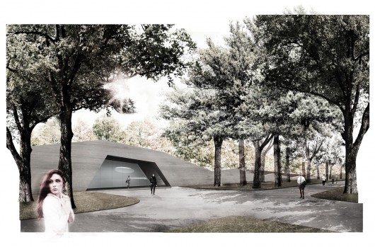Entrance 2. Image Courtesy of Mecanoo