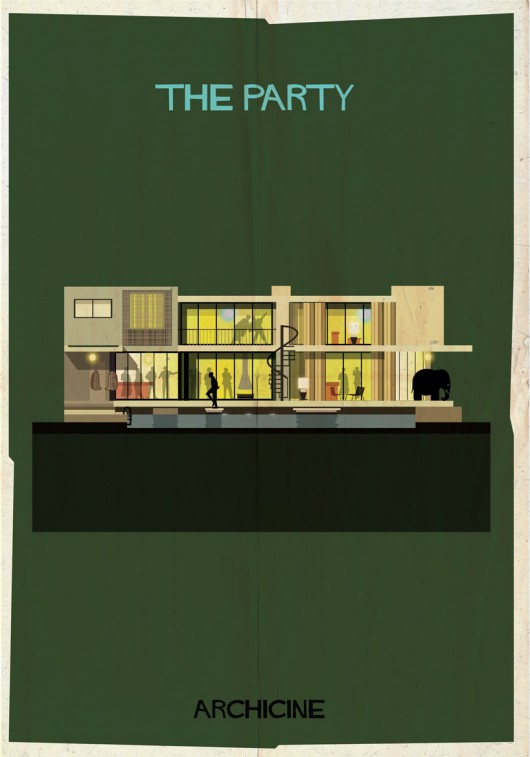 The Party. Directed by Blake Edwards. Image Courtesy of Federico Babina