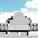 Hospital de la Vall d’Hebron / Estudi PSP Arquitectura Hospital de la Vall d’Hebron / Estudi PSP Arquitectura Elevation