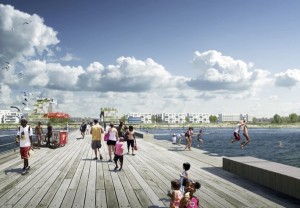 White Arkitekter’s winning proposal for New York’s “Resilient Rockaway” competition.