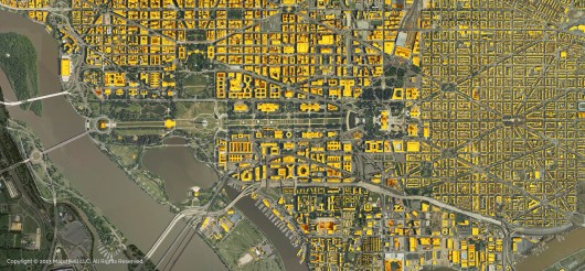 National Mall. Image © Mapdwell