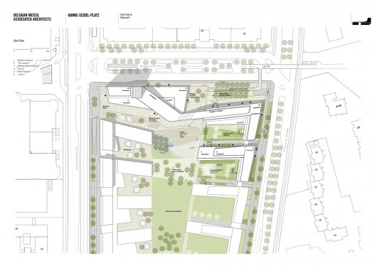 Site Plan. Image © DMAA