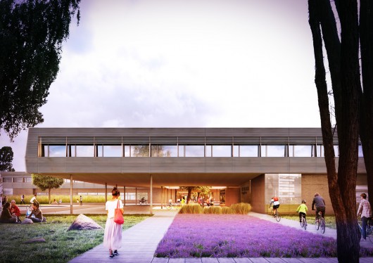 Communications Promenade. Image © Bramberger Architects