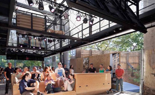 BMW Guggenheim Lab; Atelier Bow-Wow and MAGMA Architecture. Image Courtesy of Urban Living Awards