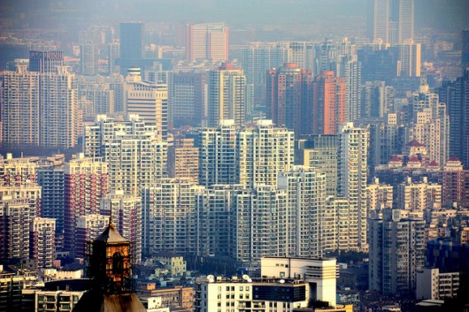 China plans to move 250 Million citizens into cities by 2025. Could Facebook help them in this endeavor?. Image © Flickr CC User Wenjie Zhang