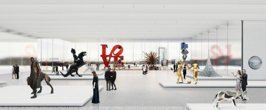 Heneghan Peng Architects' Winning NCCA Proposal. Image Courtesy of NCCA