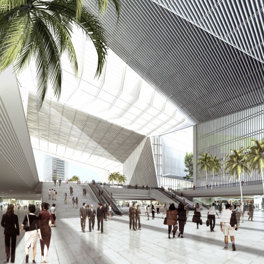 Interior Hall. Image © gmp Architekten