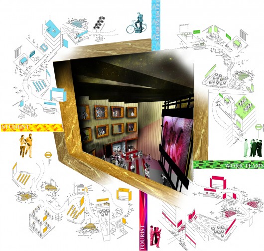 Honourable Mention: Constructing Frames.... Image Courtesy of London Cinema Challenge / Combo Competitions