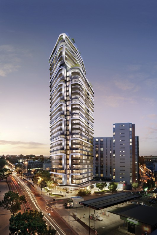 Canaletto Tower. Image Courtesy of UNStudio