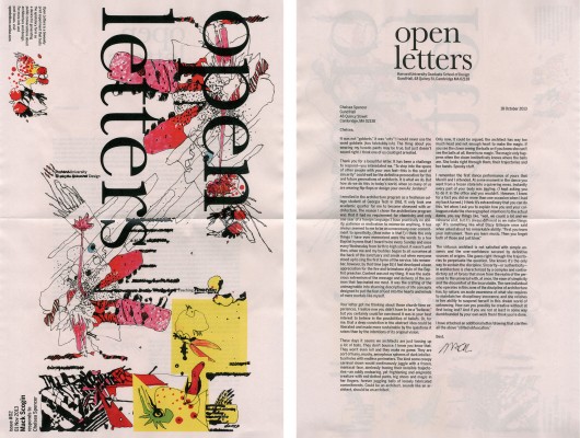 Issue 02. Image Courtesy of Open Letters