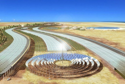 The Sahara Forest Project. Courtesy The Sahara Forest Project Foundation