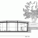 Centro De Visitantes Geoglifos De Pintados / William Obregon + Aldo I Testa Centro De Visitantes Geoglifos De Pintados / William Obregon + Aldo I Testa Cross Section AA