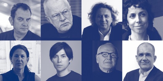 Jury for the 2014 Wheelwright Prize. Image