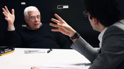 Peter Eisenman, the founder of IAUS. Image Courtesy of an-onymous.com