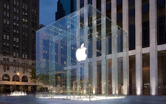 Apple's 5th Avenue Store. Image via Buzzfeed. Image