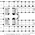 AD Classics: Woolworth Building / Cass Gilbert AD Classics: Woolworth Building / Cass Gilbert Typical upper level plan. Image © Penn State Libraries Pictures Collection