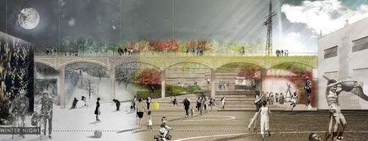 ENYA Prize ($5000): The Queensway Steps / Carrie Wibert of Paris, France