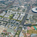 SFR Headquarters / Jean-Paul Viguier Architecture SFR Headquarters / Jean-Paul Viguier Architecture Aerial View
