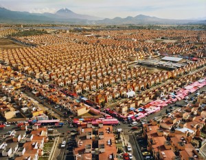 Livia Corona (b. Mexico, 1975; based in New York) / From the series: "Two Million Homes for Mexico / 47,547 Homes for Mexico Ixtapaluca, 2007 / Archival Chromogenic Print / 30 x 40 inches / Courtesy of the artist and Galeria Agustina Ferreyra, San Juan, Puerto Rico