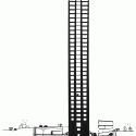 AD Classics: Pirelli Tower / Gio Ponti, Pier Luigi Nervi AD Classics: Pirelli Tower / Gio Ponti, Pier Luigi Nervi Cross Section