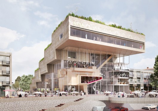 Rhine View. Image © NL Architects