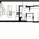 Cross Stitch House / FMD Architects Floor Plan