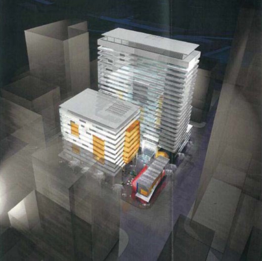 Pre-existing structures permitted for 'part demolition and refurbishment'. Image Courtesy of Future Melbourn (Planning) Committee