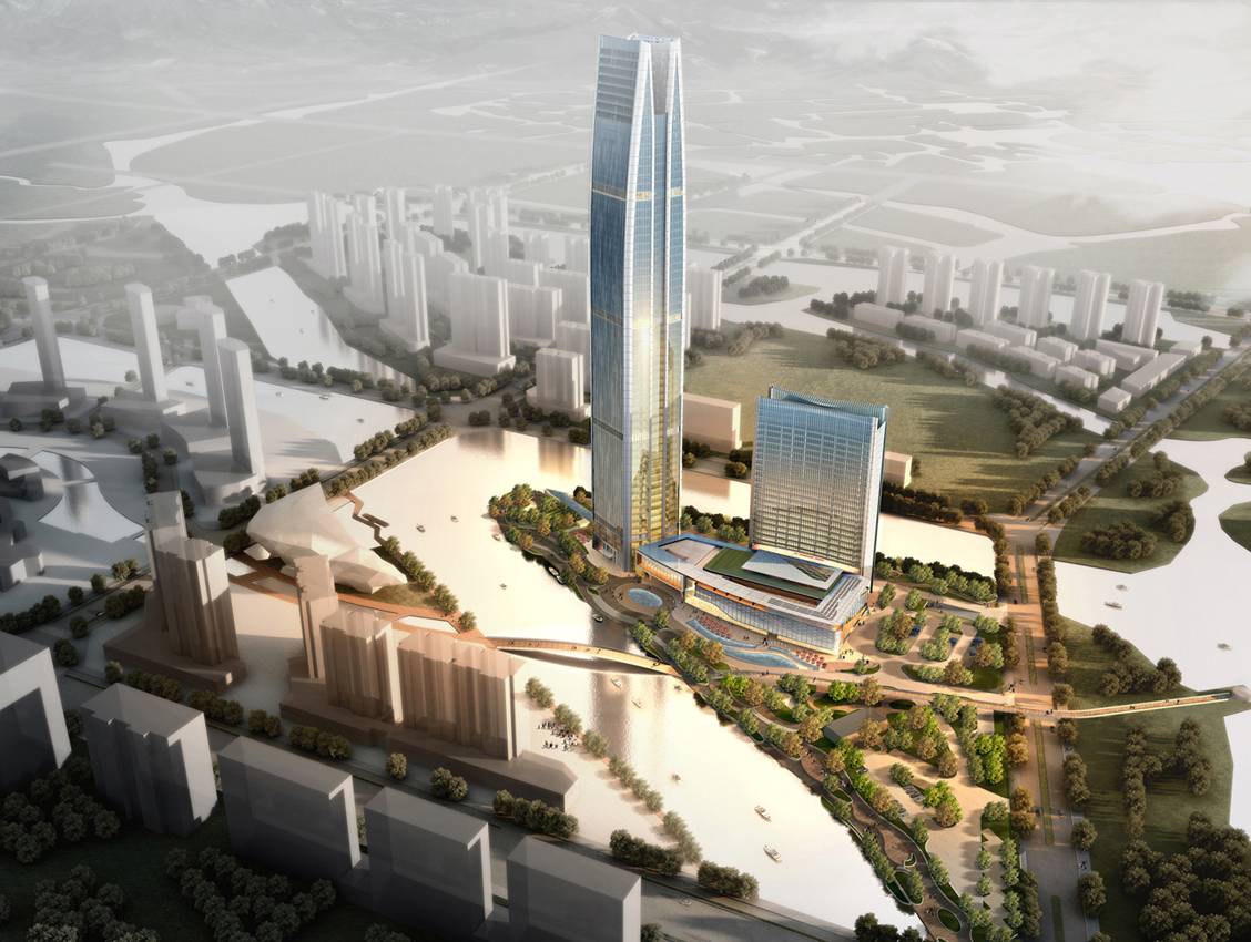 WENLING | Wenling Sheraton | 286m | 938ft | 54 fl | T/O ...
