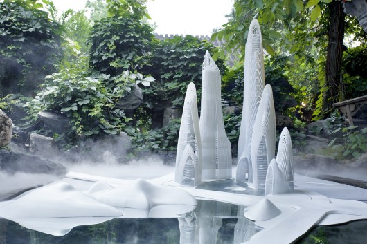 Shanshui City Exhibition. Image Courtesy of MAD Architects