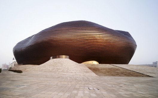 Ordos Art & City Museum / MAD Architects. Image © Shu He