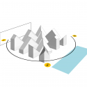 The Iceberg / CEBRA + JDS + SeARCH + Louis Paillard Architects The Iceberg / CEBRA + JDS + SeARCH + Louis Paillard Architects Sun Diagram