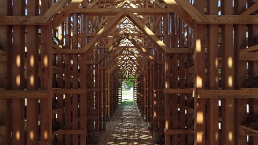 Screen shot from Cristobal Palma's documentation of Denver's Biennial of the Americas 2013 exhibition. Click the image to view.