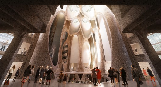 Interior. Image Courtesy of Heatherwick Studio