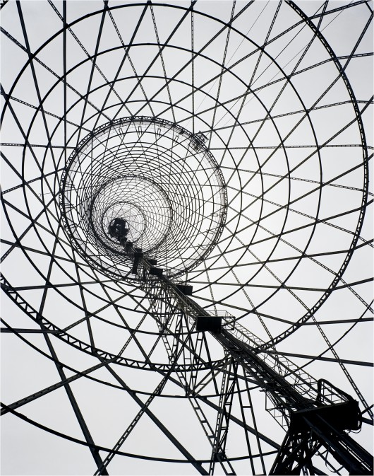 Richard Pare, Shabolovka Radio Tower, Moscow, Russia. Vladimir Shukhov, 1922. Image © Richard Pare 2007