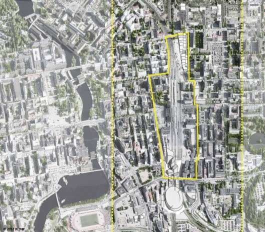 Site Area. Image © BLOM