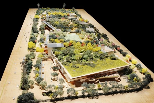 Design of Facebook Campus by Frank Gehry. Image Courtesy of Facebook Corporate Communications