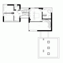 Parallelepiped Rectangle House / Devyni Architektai Parallelepiped Rectangle House / Devyni Architektai Floor Plan