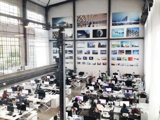 BIG's office in Copenhagen. Image Courtesy of BIG-Bjarke Ingels Group