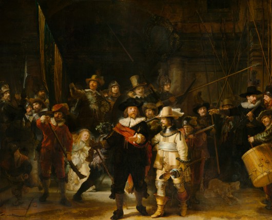 The Night Watch / Rembrandt van Rijn, 1642. Image Courtesy of Rijksmuseum