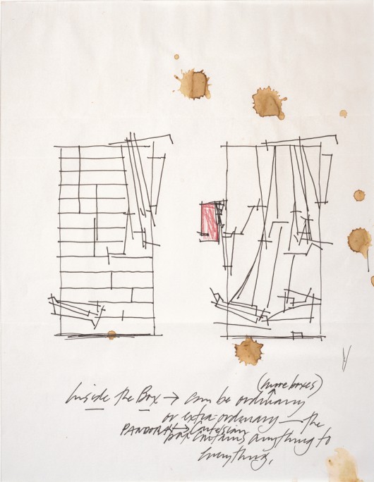 Untitled. Image Courtesy of Estate of Lebbeus Woods