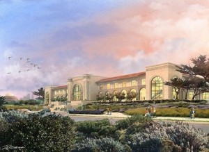 Lucas Cultural Arts Museum proposal for Crissy Field. Image © Art Zendarski