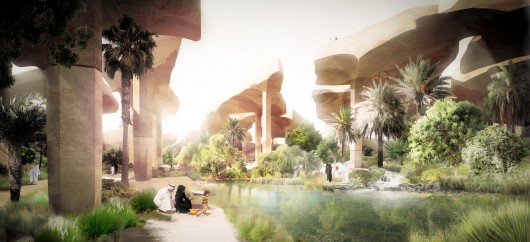 Oasis. Image © Heatherwick Studio