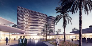Plaza. Image © Henning Larsen Architects
