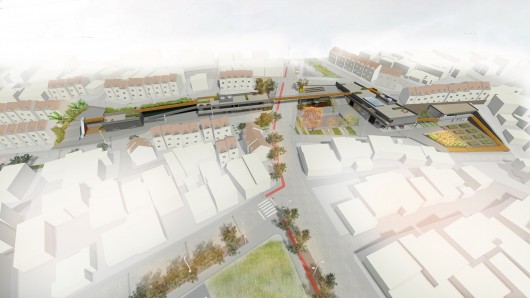 A key intention for the community in Brazil was to reconnect areas of the neighborhood. Image Courtesy of Mariana Morais Luiz & João Luis Abrantes Bertoli